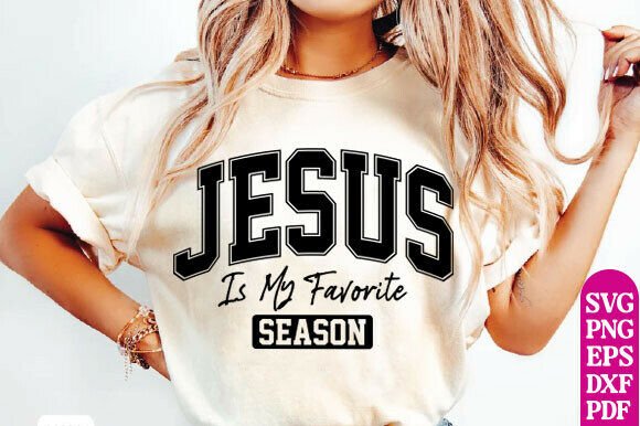 Jesus Faux Embroidery SVG